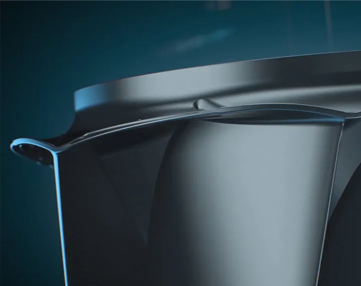 Vorteile des Back award gebogenen Zentrifugal ventilators