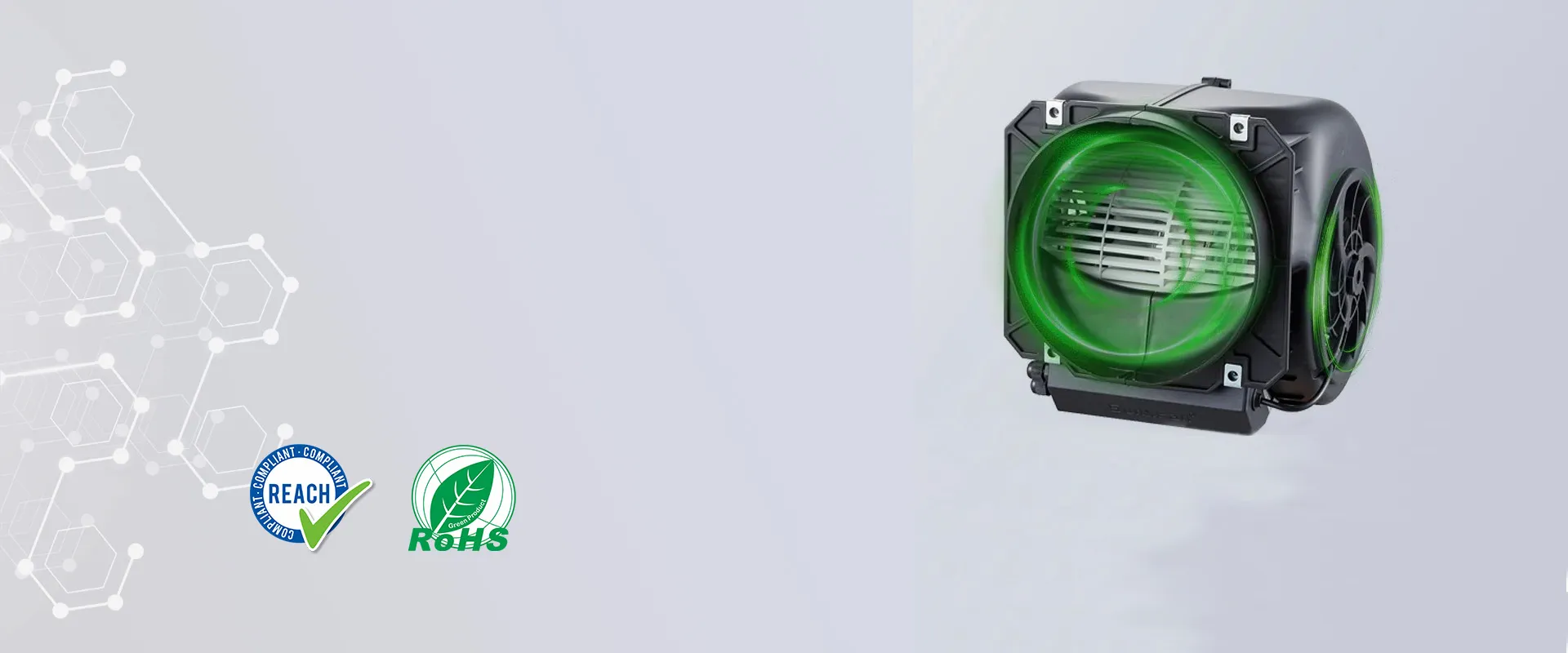 Rückwärts gebogene Zentrifugal ventilatoren