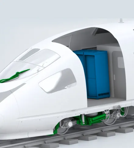 LKW-und Schienen kühlsystem