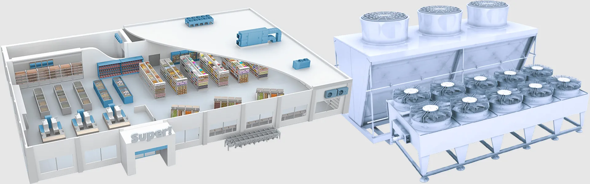 Luftkühler Lüfter zum Verkauf